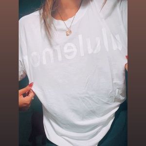 🤍🌸 NWOT LULULEMON TRANSPARENT TEE